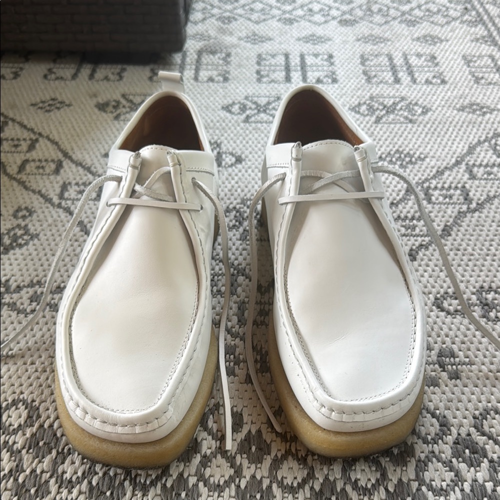 Padmore & Barnes original P204s in white size 10